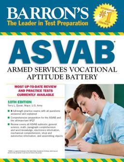 Barron's ASVAB 10th 9780764147937 Front Cover