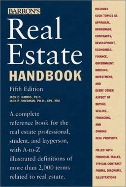 Real Estate Handbook 2nd 9780764152634 Front Cover