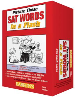 Picture These SAT Words in a Flash 3rd 9780764167539 Front Cover