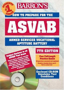 How to Prepare for the ASVAB with CD-ROM 7th 9780764175114 Front Cover