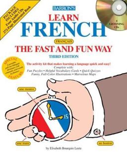 Learn French the Fast and Fun Way 3rd 9780764176890 Front Cover