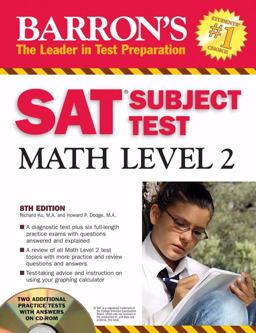 Barron's SAT Subject Test Math Level 2
