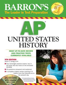 Barron's AP United States History with CD-ROM 9th 9780764195723 Front Cover