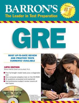 GRE 18th 9780764195945 Front Cover