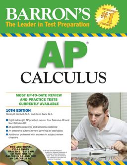 Barron's AP Calculus with CD-ROM 10th 9780764196751 Front Cover