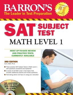 Barron's SAT Subject Test Math Level 1 with CD-ROM