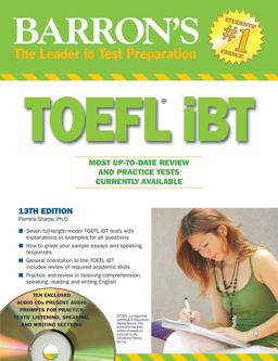 Barron's TOEFL IBT with Audio Compact Discs