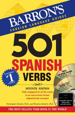 501 Spanish Verbs with CD-ROM and Audio CD 7th 9780764197970 Front Cover