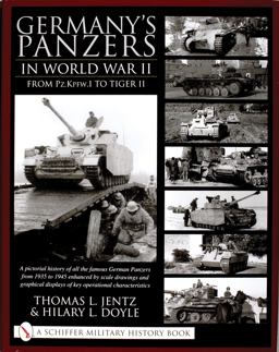 Germany's Panzers in World War II From Pz. Kpfw. I to Tiger II  9780764314254 Front Cover