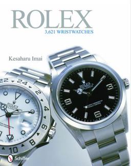 Rolex 3,621 Wristwatches  9780764333804 Front Cover