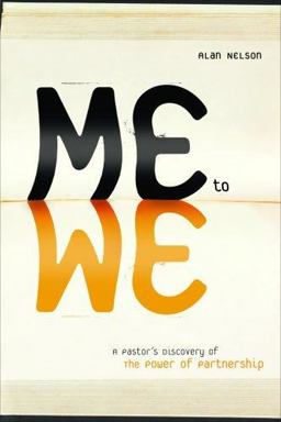 Me to We A Pastor's Discovery of the Power of Partnership  9780764434860 Front Cover