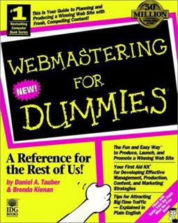 Web Mastering for Dummies  9780764501715 Front Cover