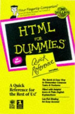 HTML for Dummies Quick Reference HTML for Dummies Quick Reference