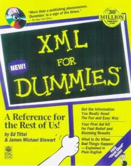 XML for Dummies  9780764503603 Front Cover