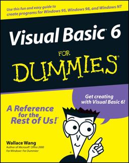 Visual Basic 6 for Dummies  9780764503702 Front Cover