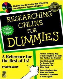 Researching Online for Dummies  9780764503825 Front Cover