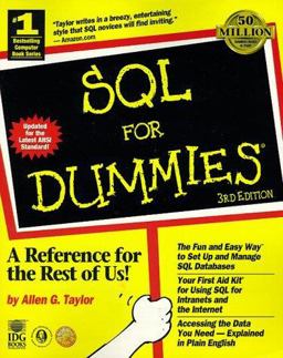 SQL for Dummies 3rd 9780764504150 Front Cover