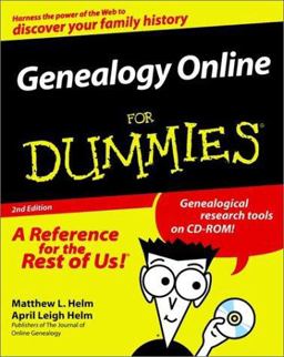 Genealogy Online 2nd 9780764505430 Front Cover