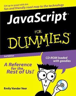 JavaScript for Dummies 3rd 9780764506338 Front Cover