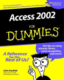 Access 2002 for Dummies®
