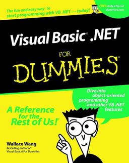 VisualBasic . NET for Dummies  9780764508677 Front Cover