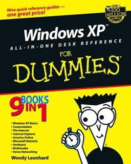 Windows XP All in One Desk Reference for Dummies
