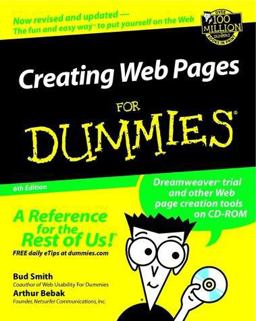 Creating Web Pages for Dummies 6th 9780764516436 Front Cover