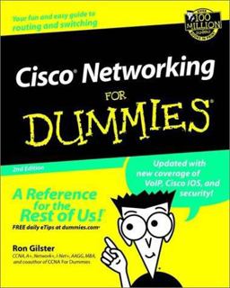 Cisco Networking for Dummies 2nd 9780764516689 Front Cover