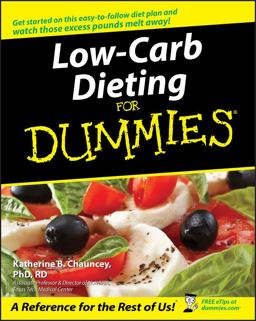 Low-Carb Dieting for Dummies  9780764525667 Front Cover