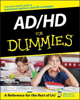 AD / HD for Dummies  9780764537127 Front Cover