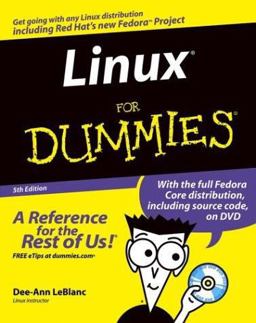 Linux for Dummies 5th 9780764543104 Front Cover