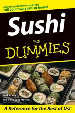 Sushi for Dummies  9780764544651 Front Cover