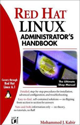 Red Hat Linux Administrator's Handbook  9780764546372 Front Cover