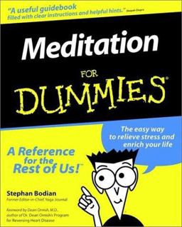 Meditation for Dummiesï¿½  9780764551161 Front Cover