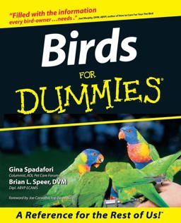 Birds for Dummies  9780764551390 Front Cover