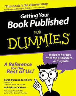 Getting Your Book Published for Dummies  9780764552571 Front Cover