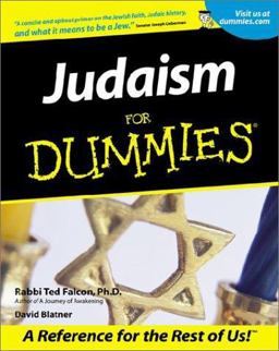 Judaism for Dummies  9780764552991 Front Cover