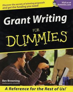 Grant Writing for Dummies  9780764553073 Front Cover