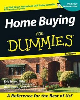 Home Buying for Dummiesï¿½ A Reference for the Rest of Us! 2nd 9780764553318 Front Cover