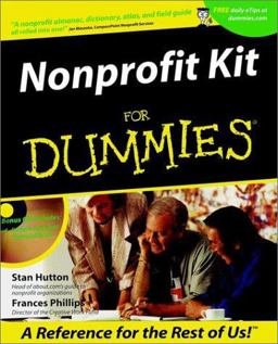 Nonprofit Kit for Dummies  9780764553479 Front Cover