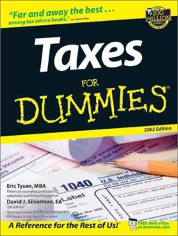 Taxes for Dummies 2002 Edition 2002nd 9780764554155 Front Cover