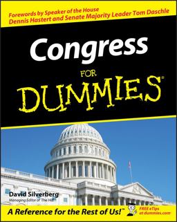 Congress for Dummies  9780764554216 Front Cover