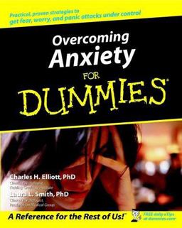 Overcoming Anxiety for Dummiesï¿½  9780764554476 Front Cover