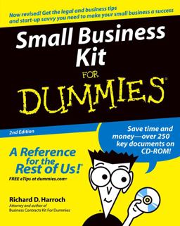 Small Business Kit for Dummies 2nd 9780764559846 Front Cover