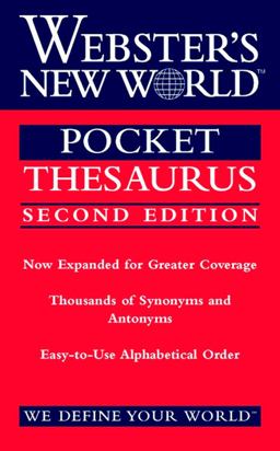 Pocket Thesaurus 2nd 9780764561481 Front Cover