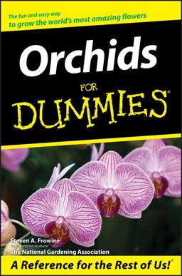 Orchids for Dummies  9780764567599 Front Cover