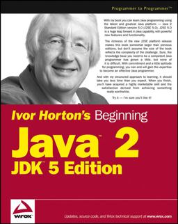 Ivor Horton's Beginning Java2 5th 9780764568749 Front Cover