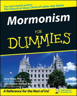 Mormonism for Dummies  9780764571954 Front Cover