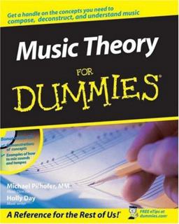 Music Theory for Dummies  9780764578380 Front Cover
