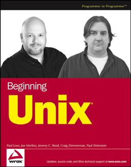 Beginning Unix  9780764579943 Front Cover